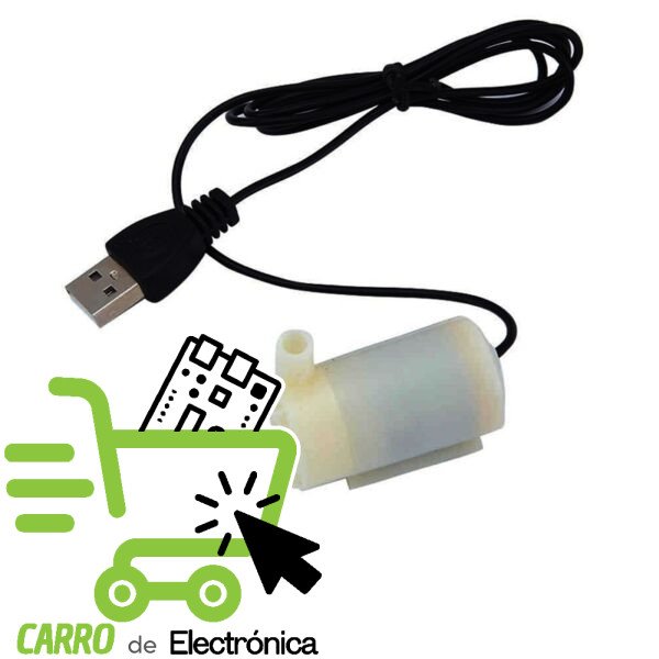 BOMBA DE AGUA SUMERGIBLE USB
