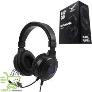 DIADEMA GAMER BLACK MAMBA NACEB