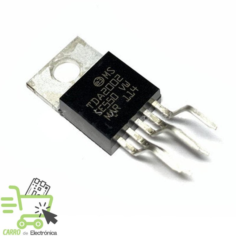 AMPLIFICADOR DE AUDIO TDA2002