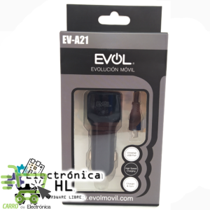PLUG IN USB DOBLE CON CABLE V8