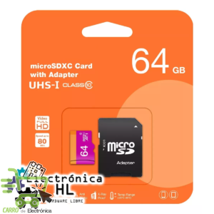 MEMORIA MICRO SD 64GB