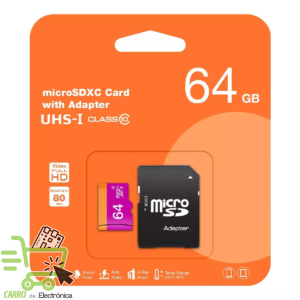 MEMORIA MICRO SD 64GB