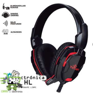 DIADEMA GAMER YEYIAN TH2000 LED