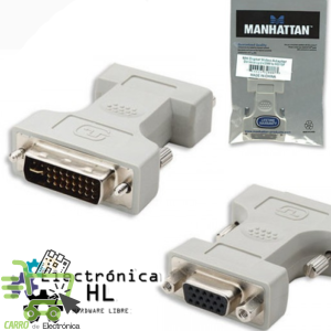 ADAPTADOR DVI A VGA MANHATTAN