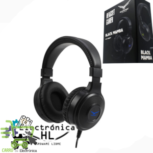 DIADEMA GAMER BLACK MAMBA NACEB