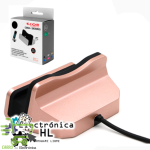 BASE DOCK CARGADOR Y DATOS V8