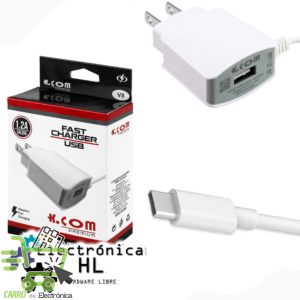 CARGADOR FAST 1.2A TIPO C