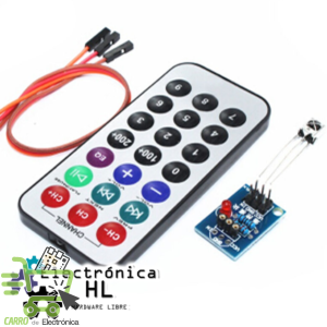 CONTROL REMOTO PARA ARDUINO HX1838
