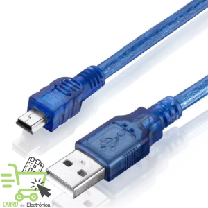 CABLE USB A MINI USB 30 CM