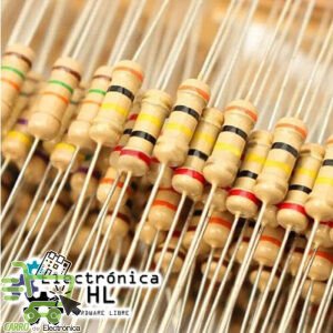 KIT 2200 RESISTENCIAS 1/4W. 44 VALORES DIFERENTES