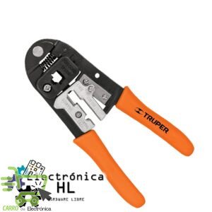 PINZA PONCHADORA RJ45, MODULOS INTERCAMBIABLES