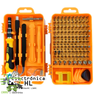 KIT DE 115 HERRAMIENTAS DE REPARACION ELECTRONICA