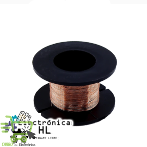 ALAMBRE MAGNETO DE COBRE ESMALTADO 38 AWG, 11M