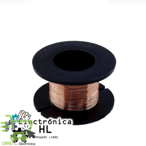 ALAMBRE MAGNETO DE COBRE ESMALTADO 38 AWG, 11M