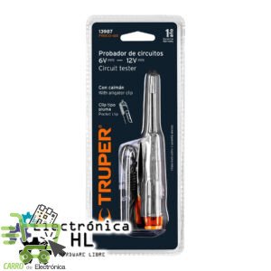 PROBADOR DE CIRCUITOS TIPO PLUMA 6V-12V
