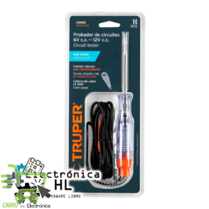 PROBADOR DE CIRCUITOS 6V-12V