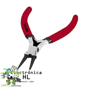 PINZA DE PUNTA REDONDA 5” PRETUL