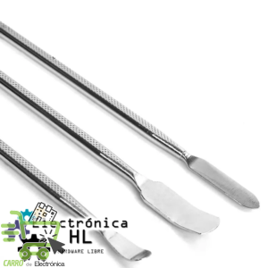 KIT DE 3 ESPATULAS METALICAS