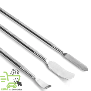 KIT DE 3 ESPATULAS METALICAS