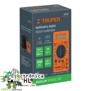 MULTIMETRO DIGITAL TRUPER