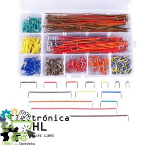KIT DE CABLES PARA PROTOBOARD 560 PZAS