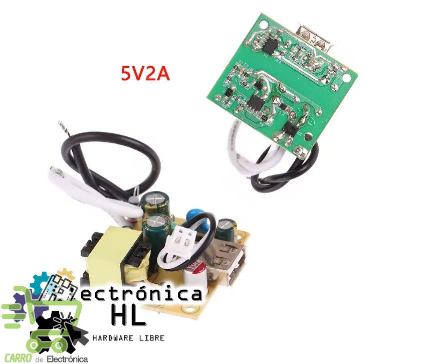 MODULO FUENTE DE VOLTAJE 110AC, 220AC - 5VDC, 2A, 10W