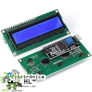 LCD 1602 16X2 CON I2C