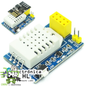 MODULO WIFI CON SENSOR DE TEMPERATURA Y HUMEDAD DHT22