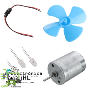 KIT DINAMO GENERADOR DE ENERGIA EOLICA
