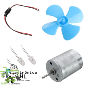 KIT DINAMO GENERADOR DE ENERGIA EOLICA