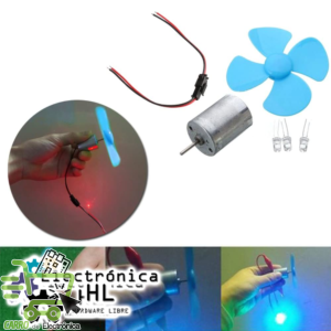 Alternative view of KIT DINAMO GENERADOR DE ENERGIA EOLICA