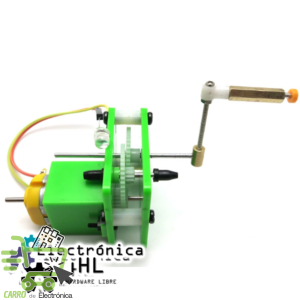 KIT GENERADOR ELECTRICO MANUAL, DINAMO