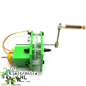 KIT GENERADOR ELECTRICO MANUAL, DINAMO