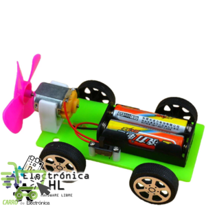 KIT PARA ARMAR CARRO, ENERGIA EOLICA