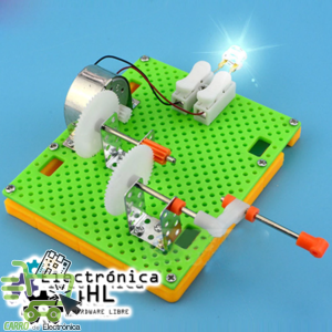 KIT PARA ARMAR GENERADOR ELECTRICO, DINAMO