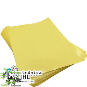 HOJA DE TRANSFERENCIA PARA CIRCUITOS IMPRESOS