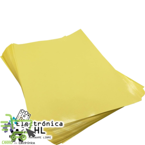 HOJA DE TRANSFERENCIA PARA CIRCUITOS IMPRESOS