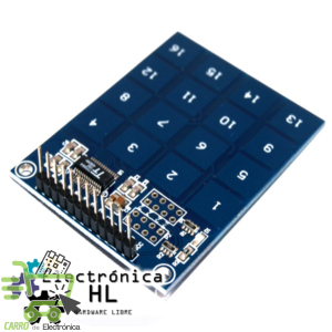 TECLADO TOUCH 16 CANALES