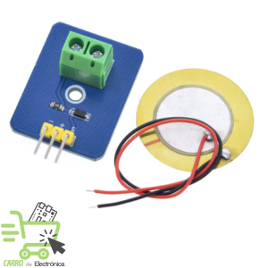 SENSOR PIEZOELECTRICO CON MODULO