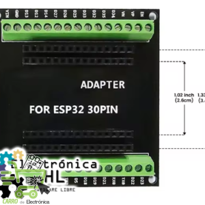 PLACA DE EXPANSIÓN PARA ESP8266, 30 PINES