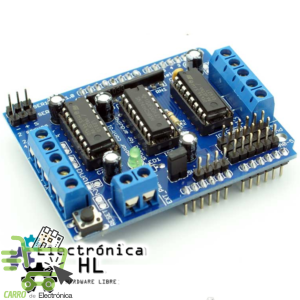 SHIELD CONTROL DE MOTORES L293D