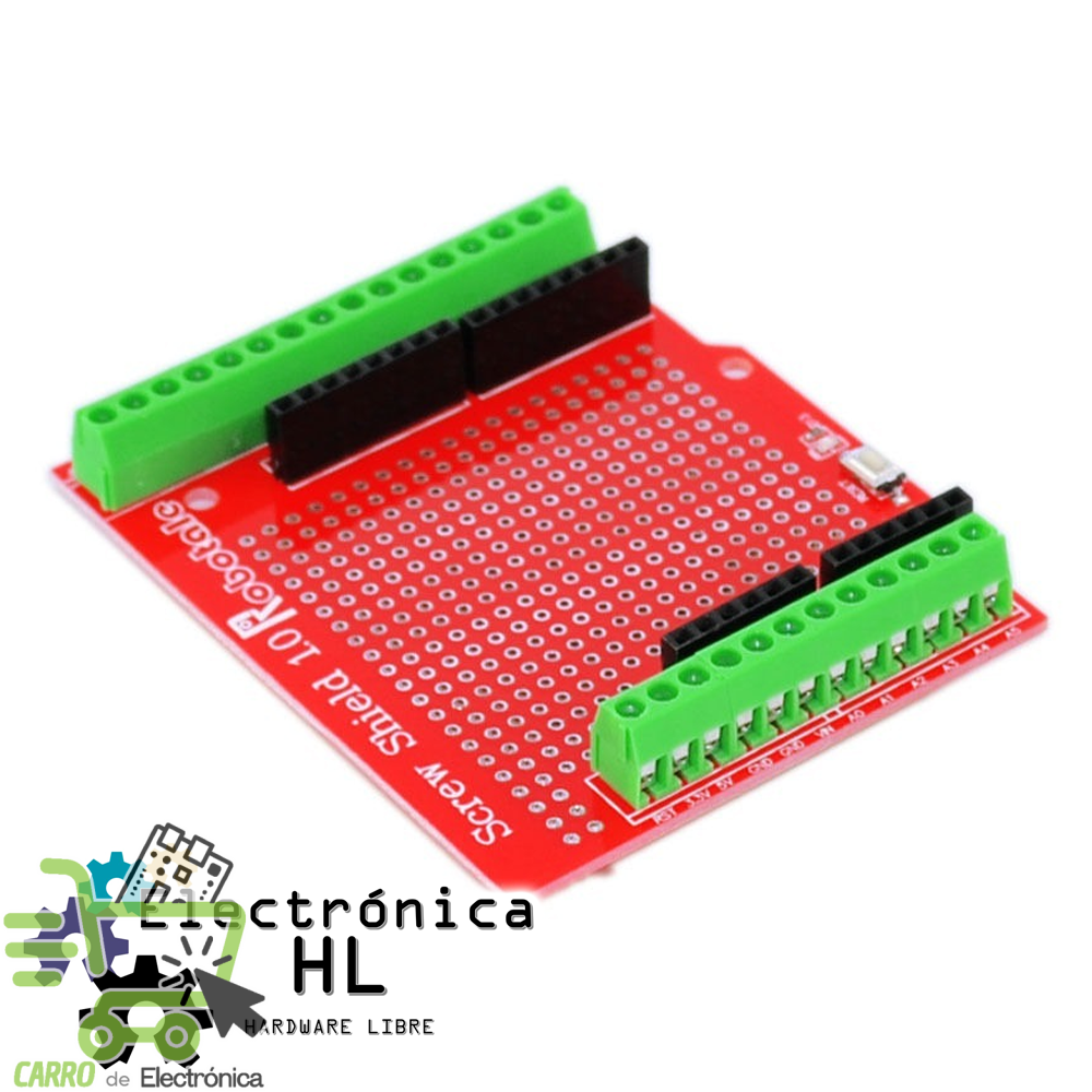 SHIELD SCREW PARA ARDUINO UNO
