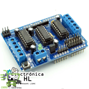 SHIELD CONTROL DE MOTORES L293D