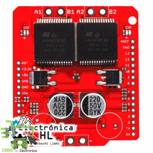SHIELD MONSTER MOTO PUENTE H DOBLE 30A VNH2SP30