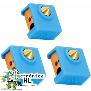 CUBIERTA DE SILICON PARA ESTRUSOR DE IMPRESORA 3D MK7/MK8
