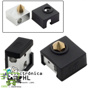 CUBIERTA DE SILICON PARA ESTRUSOR DE IMPRESORA 3D ENDER-3/CR10/CR10S