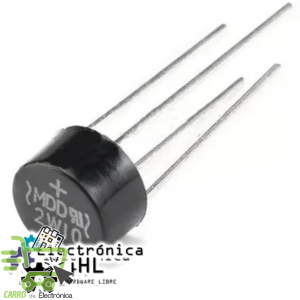 PUENTE RECTIFICADOR 2W10, 2A 1000V