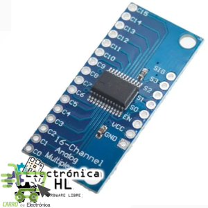 MODULO MULTIPLEXOR ANALOGO 16 CANALES