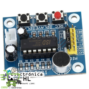 MODULO GRABACION Y REPRODUCCION DE AUDIO ISD1820