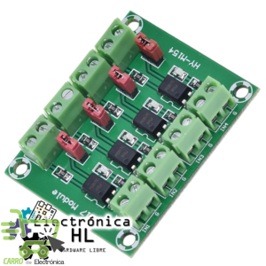 MODULO OPTOACOPLADOR PC817 4 CANALES